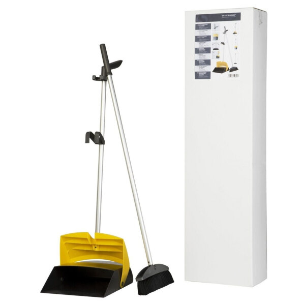 Vermop - Kehrset Schaufel/Besen mit langem Stiel