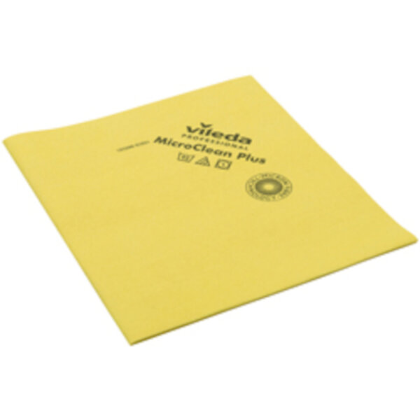 Vileda - MicroClean Plus 40x45cm gelb, 5 Stück pro Packung