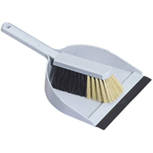 Nölle - Profi-Kehrgarnitur granit Plastik mit Lippe groß (10)