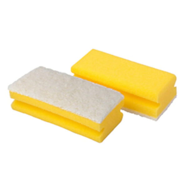 GHW - Schwamm Vlies kratzfrei gelb/weiss 10 Stück pro Packung