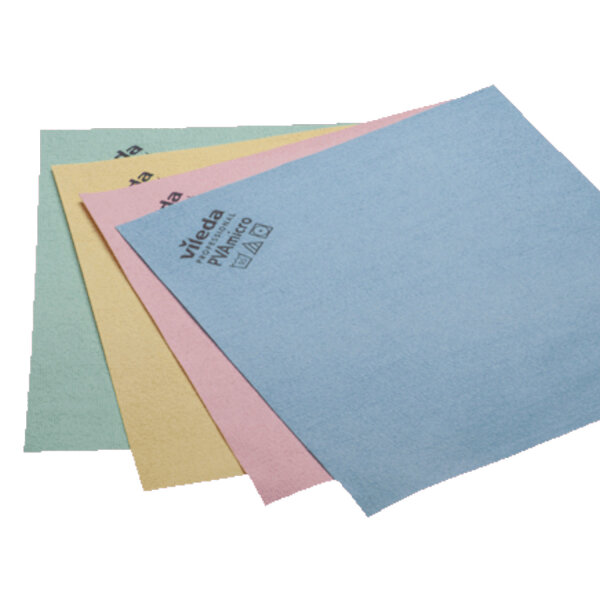 Vileda - PVAmicro grün 38x35cm Microfasertuch, 5 Stück pro Packung