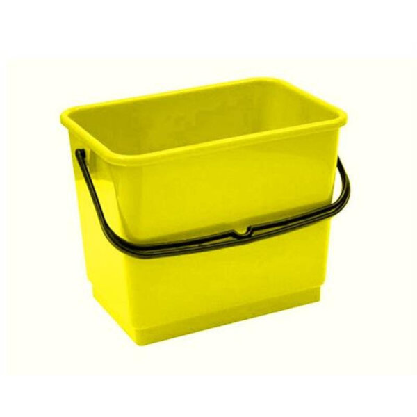 Oehme - Rechteckeimer Kunststoff 6l gelb
