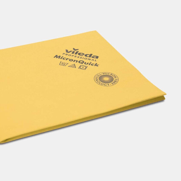 Vileda - MicronQuick gelb 38x40cm, 5 Stück pro Packung