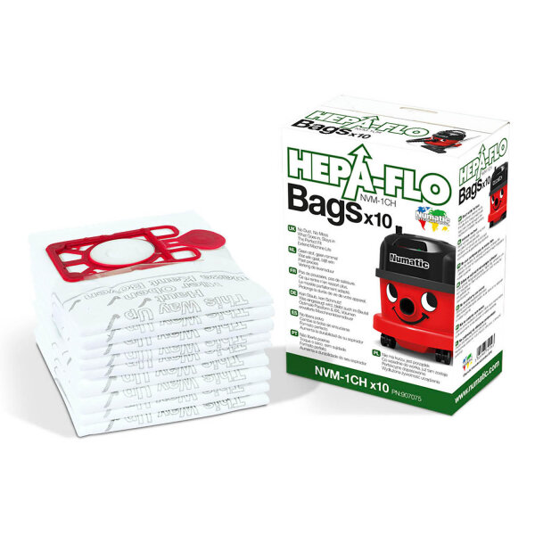 Numatic - HEPA-Flo Hochleistungsfilter NVM-1CH (1VE=10Stück)