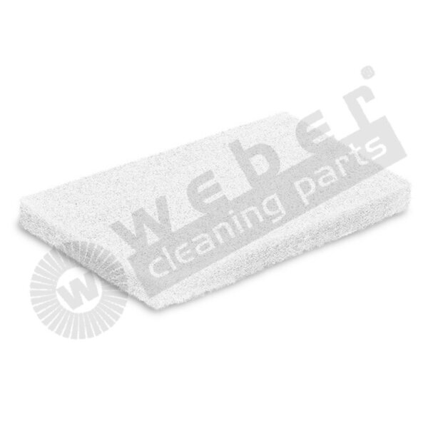 Weber - Super-Handpad Floorida weiß dick