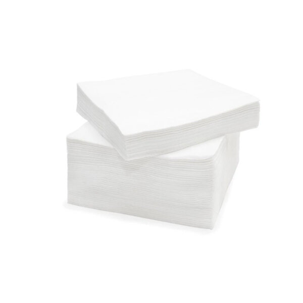 Abena - Tissue Servietten 33x33 cm 1/4F 3lg weiß 20 Pack á 80 Stck.