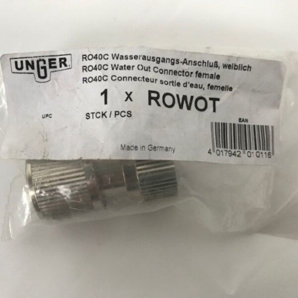 Unger - RO40C Wasserausgangs-Anschluss weiblich