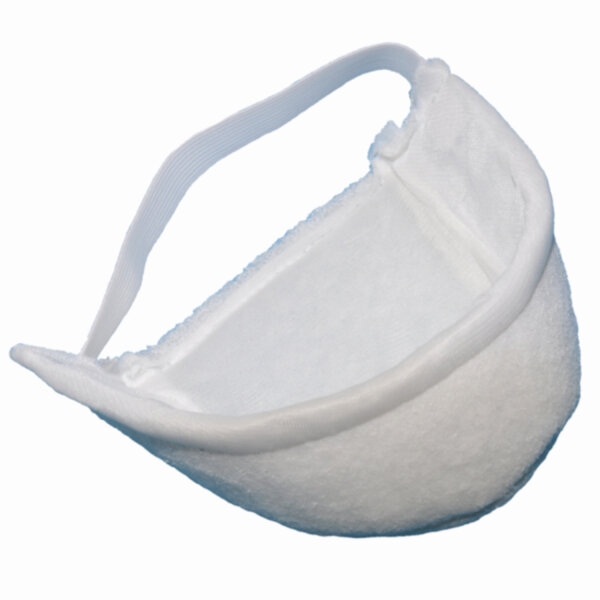 Diverse - Schuhpad mit Gummizug weiß