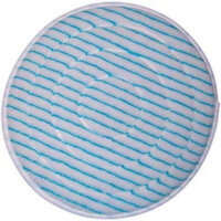 Glit - PolyPad 330mm 13 weiß/blau (5) Microfaserpad...