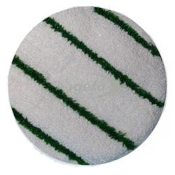 Glit - Queen Bonnet 432mm 17 Zoll Teppichpad grüne Streifen doppelseitig verwendbar SP17