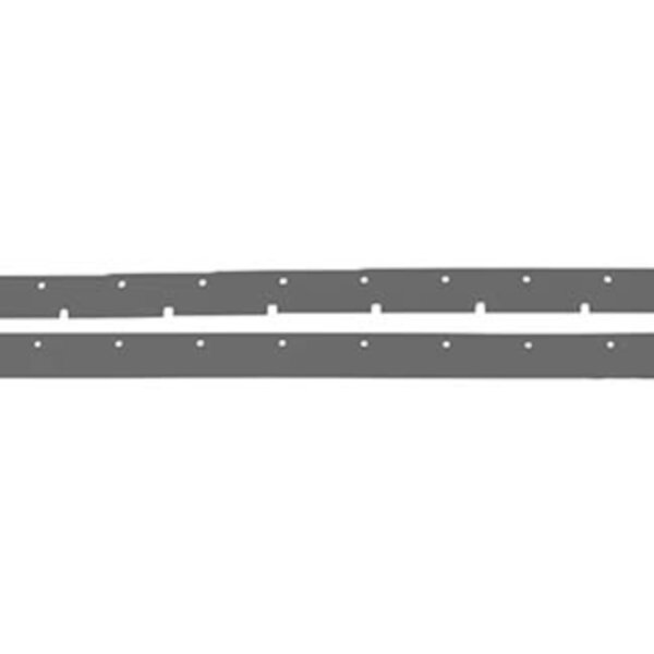 Numatic - Eco Gummilippen, 40 Shore, 944 mm, grau