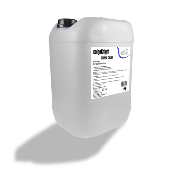 Calvatis - calgoKnight bioSol clean 20 kg Reinigungsmittel für Solarthermie- und PV Anlagen