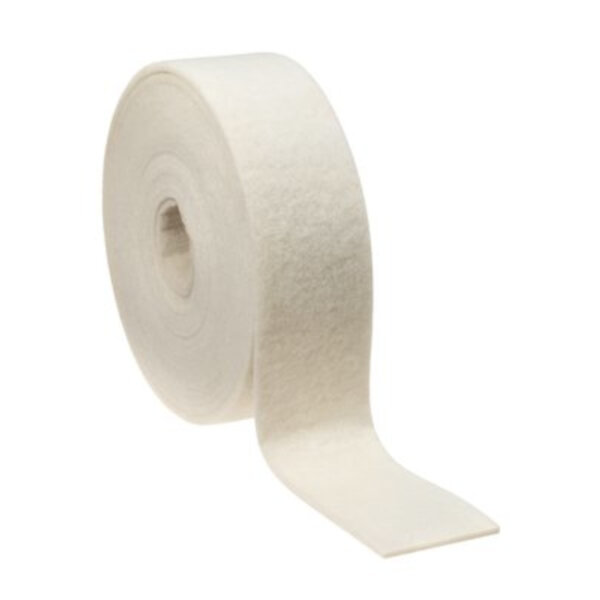 3M - Pad-Rolle Weiß (6) Scotch-Brite 158mmx10m GRM gelistet