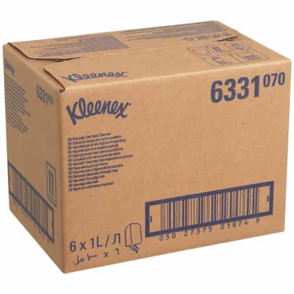 Kimberly-Clark - KCP Kleenex Waschlotion normal pink parfümiert 1l Kartusche (6)