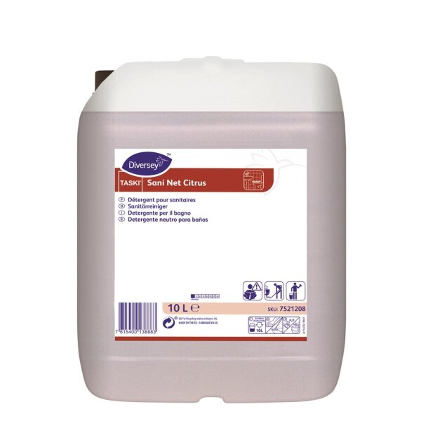 Taski - Sani Net Citrus 10 Liter saurer Sanitärreiniger