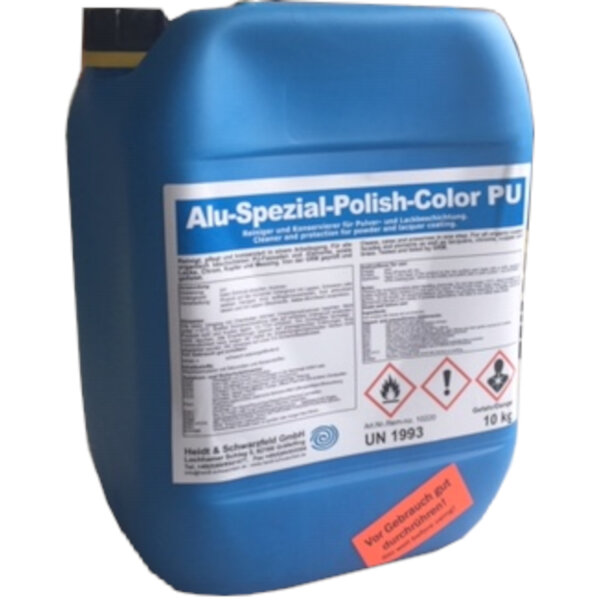 Heidt & Schwarzfeld - Alu-Spezial-Polish-Color PU 10 Liter konservierendes Reinigungsmittel