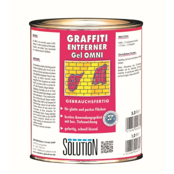 Solution - Gel Omni Graffitientferner 1 Liter (6)