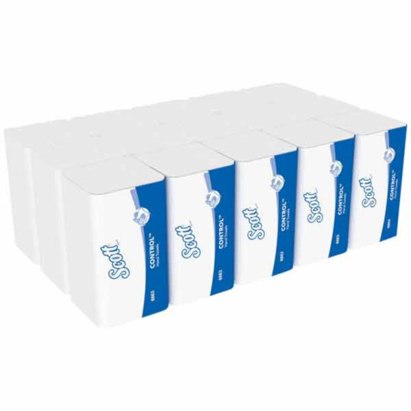 Kimberly-Clark - KCP Scott Control weiß 1lg Handtuch Airflex 15x212Tücher interfold 22x32cm