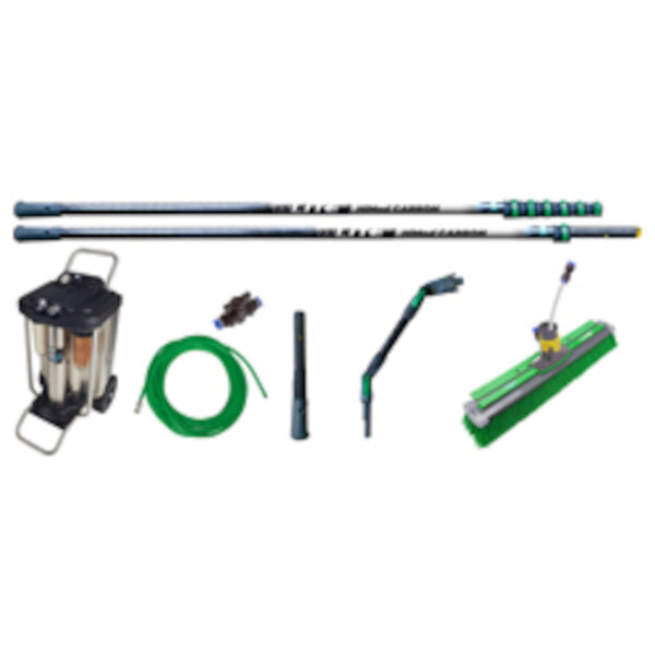 Unger - Reinwassersystem HiFlo nLite HydroPower RO S Einsteiger Set HiMod Carbon