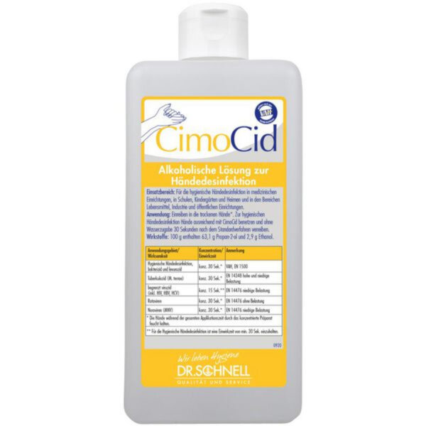 Dr.Schnell - CimoCid Händedesinfektion 500 ml
