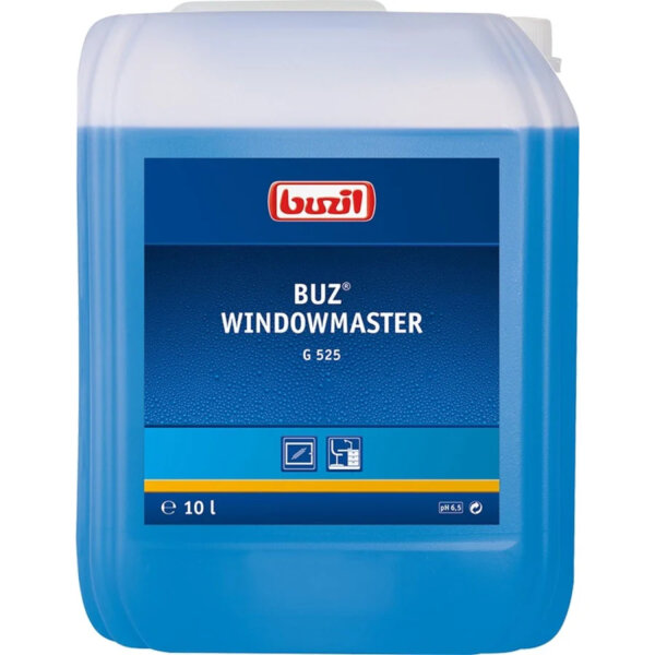 Buzil - G525 BUZ WindowMaster Glasreiniger-Konzentrat 10l mit Anti-Soiling-Effekt