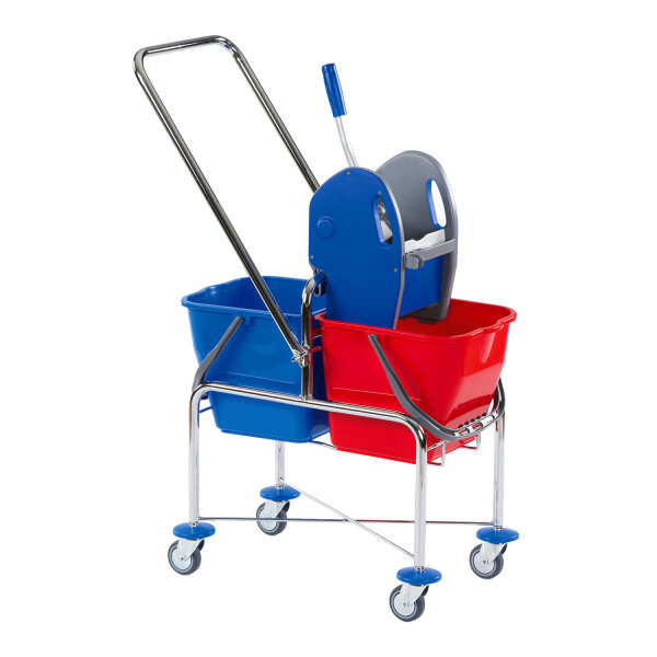 Floorstar - DOFA 20 TD Doppelfahrwagen ERHÖHT mit Deichsel 17 L Solid