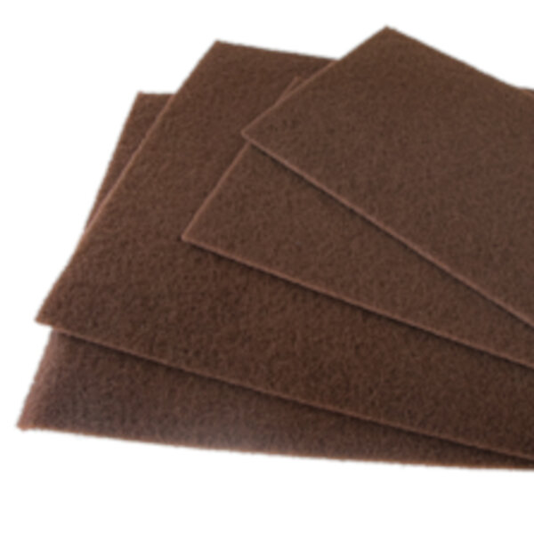 Jöst - Maroon Pad 335 x 485 mm braun Schleifvlies Schleifpads zur Pflegefilmsanierung (5)