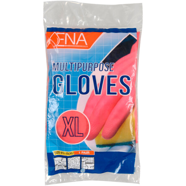 Abena - Mehrzweckhandschuh Cat. III rot Gr.XL, 1 Paar (12)