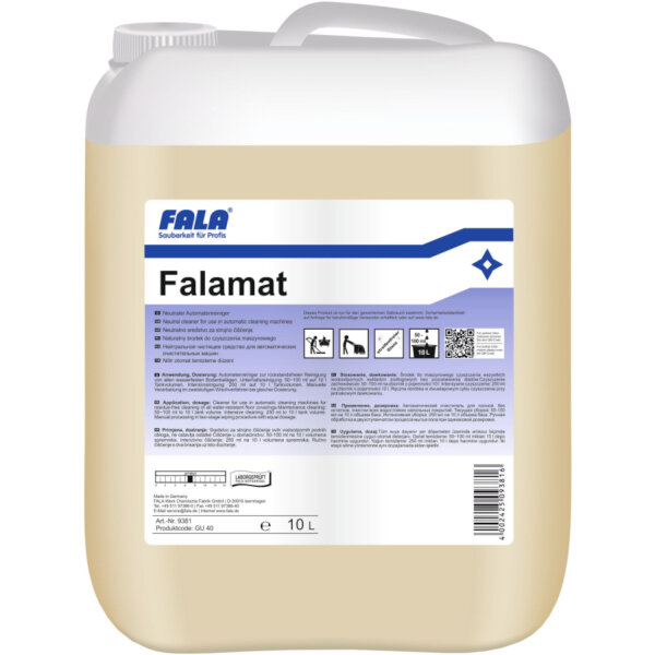 Fala - Falamat Neutraler Automatenreiniger 10 Liter