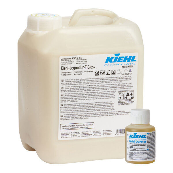 Kiehl - Legnodur-TiGloss Selbstglänzende 2-Komponenten-Permanentbeschichtung 5l