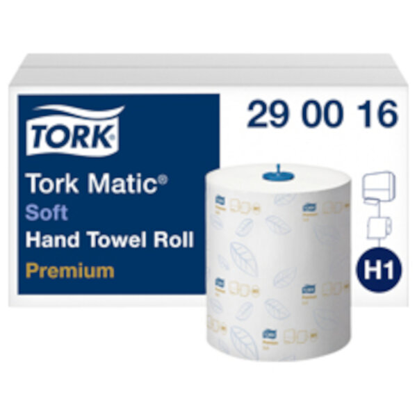 Tork - H1 Matic weich 2lg Rollenhandtuch 6Rll á 100m b=21cm hochweiß