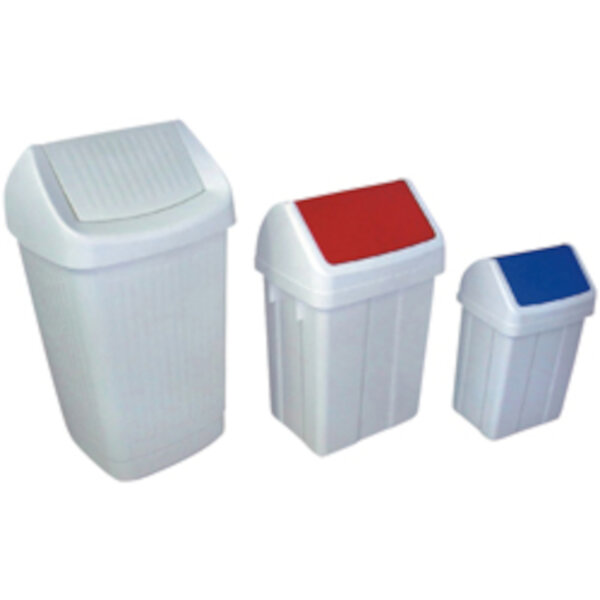 Meiko - Schwingdeckeleimer 12l blauer Deckel