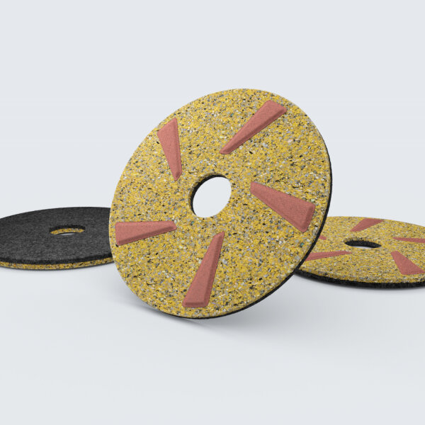 Floor Zilla - Reinigungspad Floor Zilla hybrid yellow 430mm 17 Zoll gelb (3)