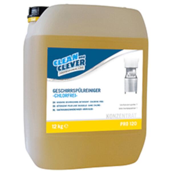 Clean and Clever - PRO120 Geschirrspülreiniger 12kg chlorfrei