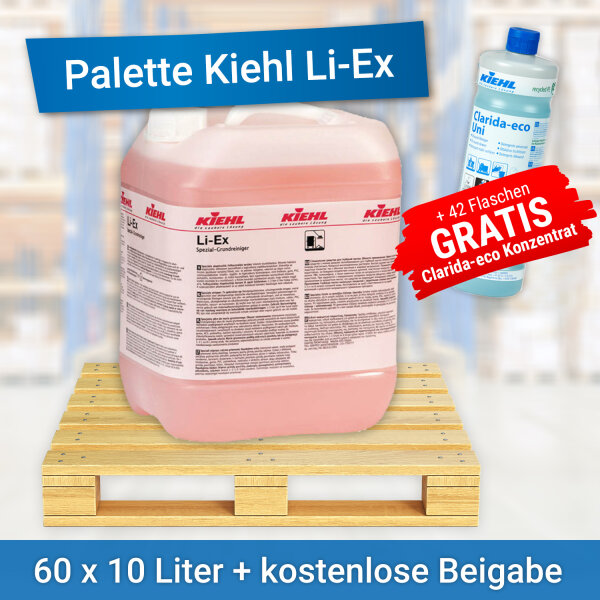 1x Palette Kiehl Li-Ex + 42x Kiehl Clarida-eco UNI GRATIS!