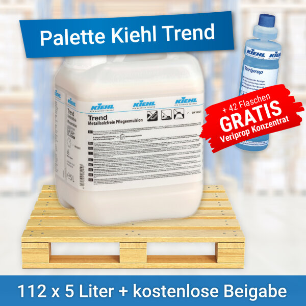 1x Palette Kiehl Trend + 60x Kiehl Veriprop GRATIS!