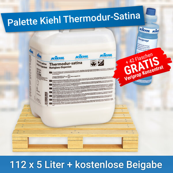 1x Palette Kiehl Thermodur-satina + 60x Kiehl Veriprop GRATIS!