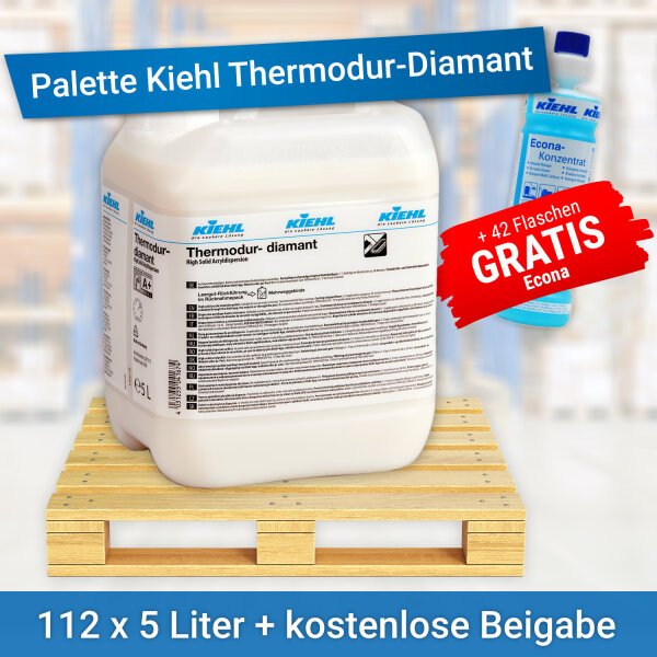 1x Palette Kiehl Thermodur-diamant + 60x Kiehl Econa-Konzentrat GRATIS!