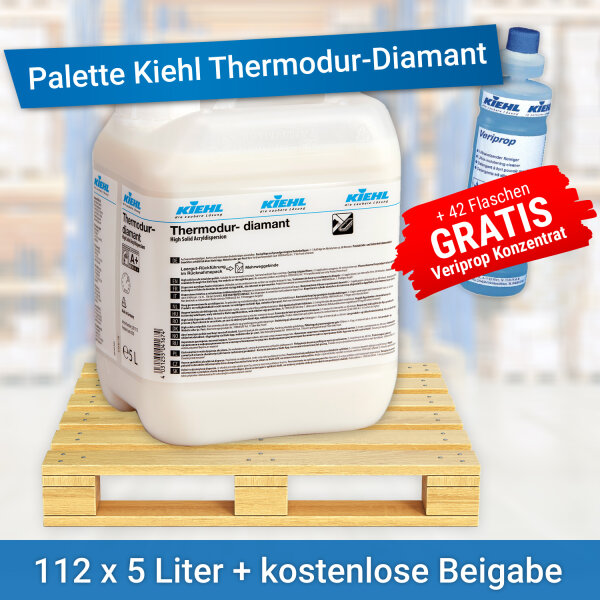 1x Palette Kiehl Thermodur-diamant + 60x Kiehl Veriprop GRATIS!