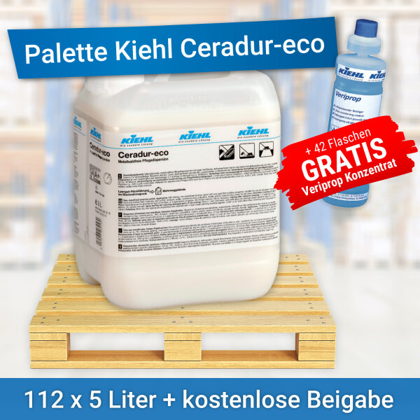 1x Palette Kiehl Ceradur-eco + 60x Kiehl Veriprop GRATIS!