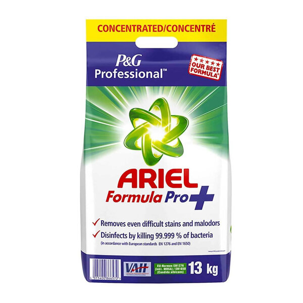 Dr.Schnell - ARIEL Formula Pro Plus Desinfektionsvollwaschmittel 13 kg