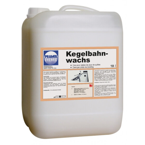 Pramol - Kegelbahnwachs 10l