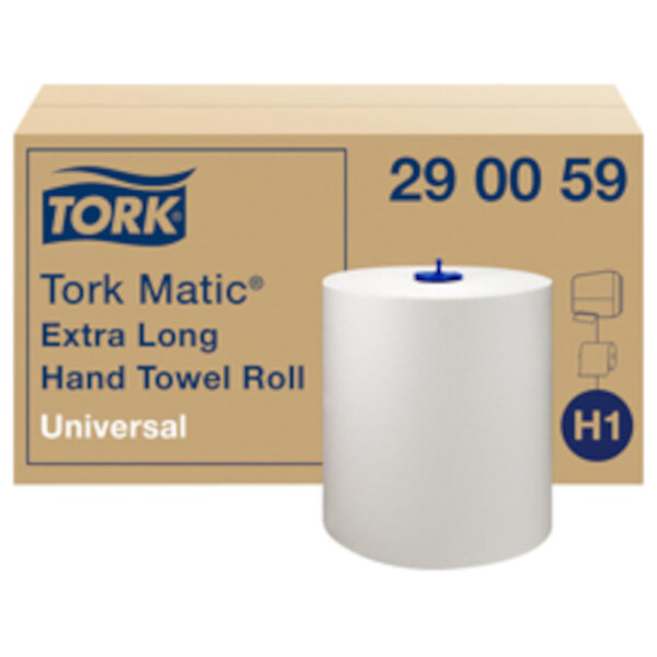 Tork - Matic extra lang 1lg H1 Rollenhandtuch 21cmx280m 6Rollen hochweiß 6850 Abr.