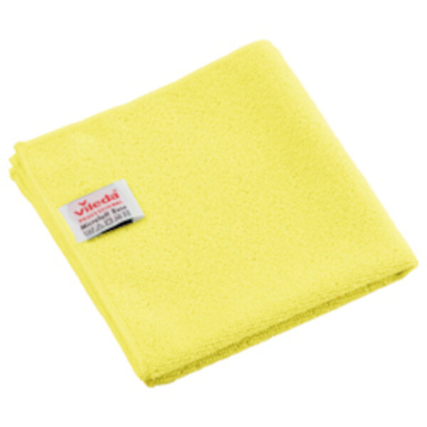 Vileda - Micro Tuff Base gelb Microfasertuch 36x36cm, 5 Stück pro Packung
