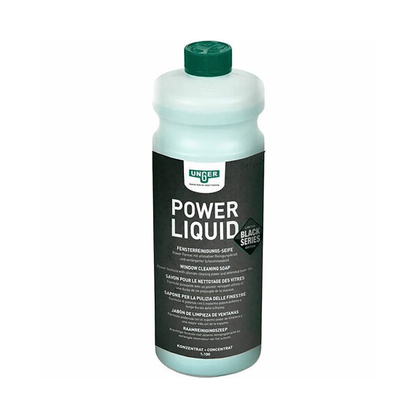 Unger - Power Liquid 1l (12) Black Series Fenster- / Glasreiniger