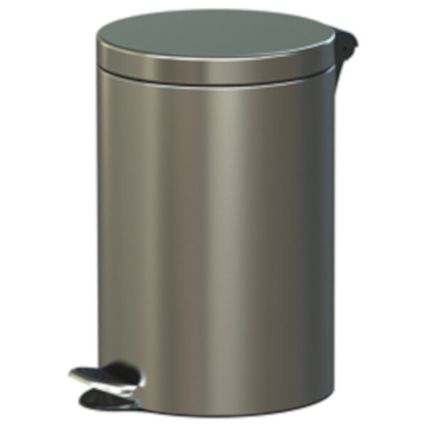 Temca - Racon X pedal 2.0 Abfalleimer Edelstahl gebürstet 12l