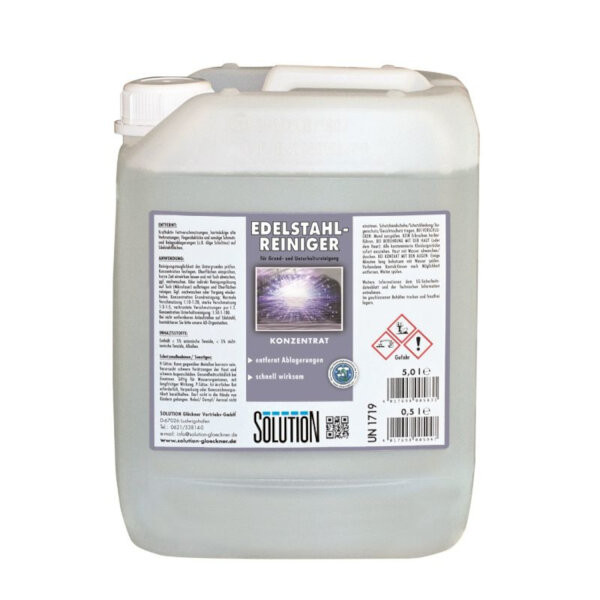 Solution - Edelstahlreiniger 5l