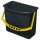 Vermop - Orbit Eimer anthrazit 6l Rezyklat Griff gelb