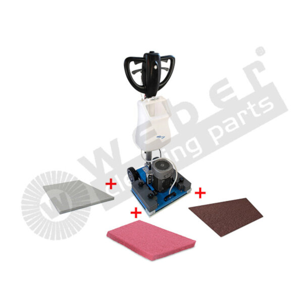 Weber - Clean Track CT Q! - Premium Rechteckige Exzentermaschine