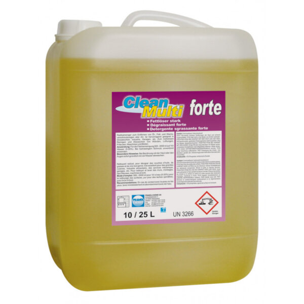 Pramol - CleanMulti forte10l starker Fettlöser und Küchenreiniger